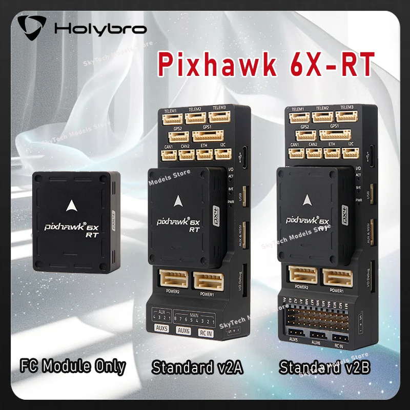 HolyBro Pixhawk 6X-RT (Developer Edition) Autopilot Flight Controller for Pixhawk Baseboard/RPi CM4 Baseboard