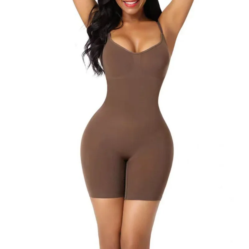 Jumpsuit Voor Shapewear Voor Dames Met Een Strakke Pasvorm Lifting Billen Afslankende Borststeun En Bodysuit