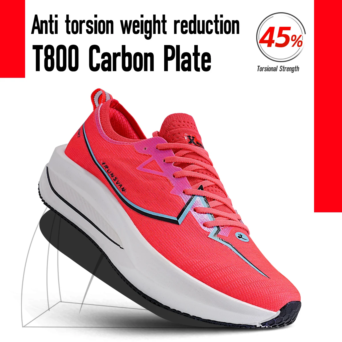 

Кроссовки IRUNSVAN с карбоновой пластиной, амортизирующие, ультралегкие, для бега и марафона, унисекс, модель 133