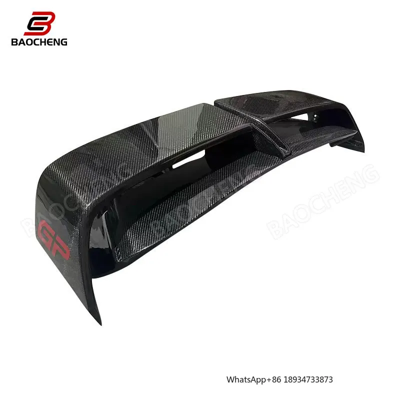 For BMW Mini F55 F56 modified with GP3 style large tail wing high quality carbon fiber rear spoiler