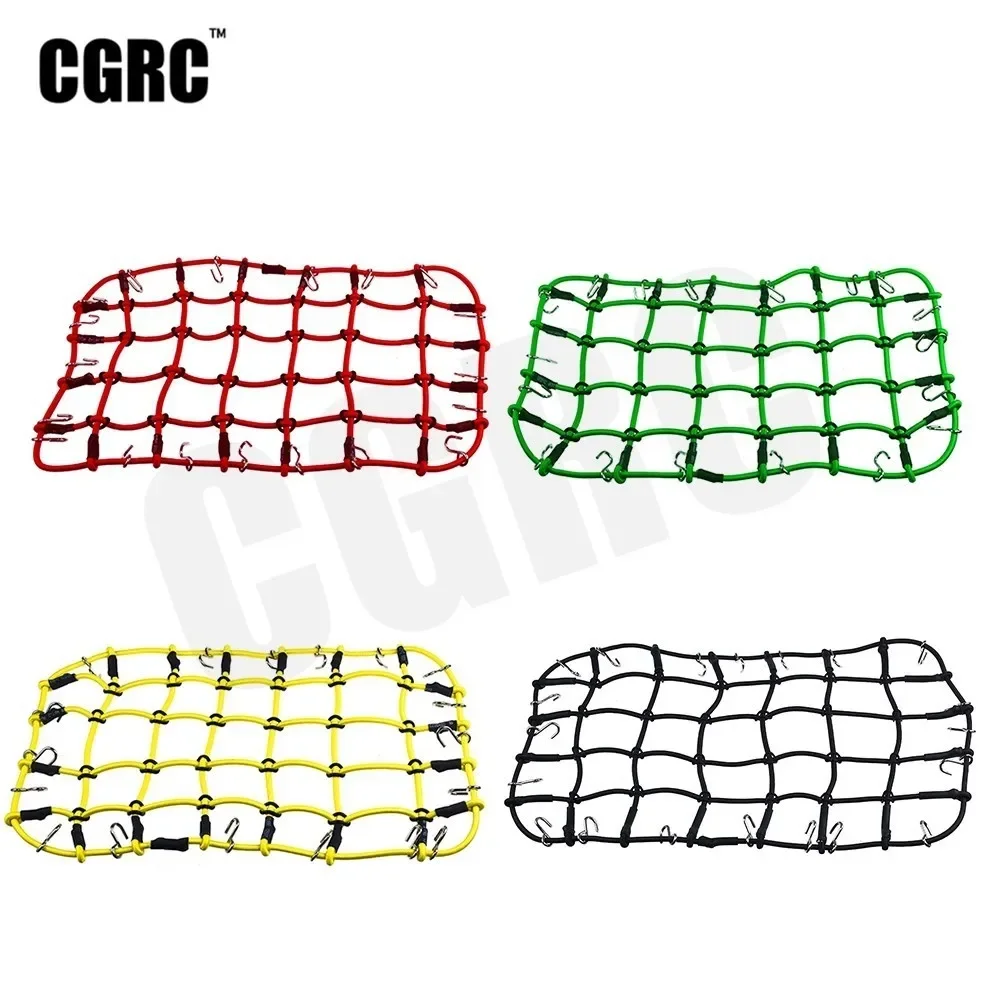 

Multicolor Nylon Rope Luggage Rack Net For 1/10 RC Crawler Car TRX4 Defender Bronco RC4WD D90 D110 Axial Scx10 90046 DIY Parts