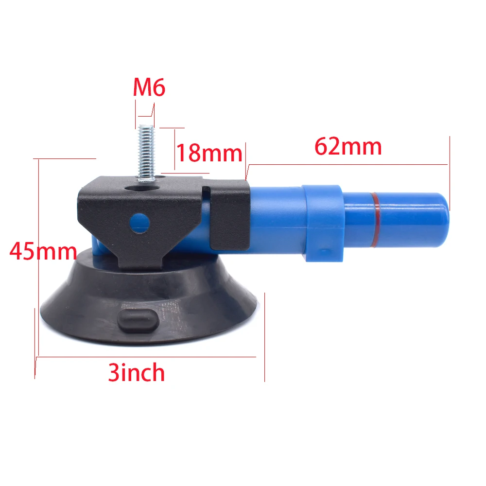 3 Inch M6 Suction Cups Pump Vacuum Rubber Suction Cups