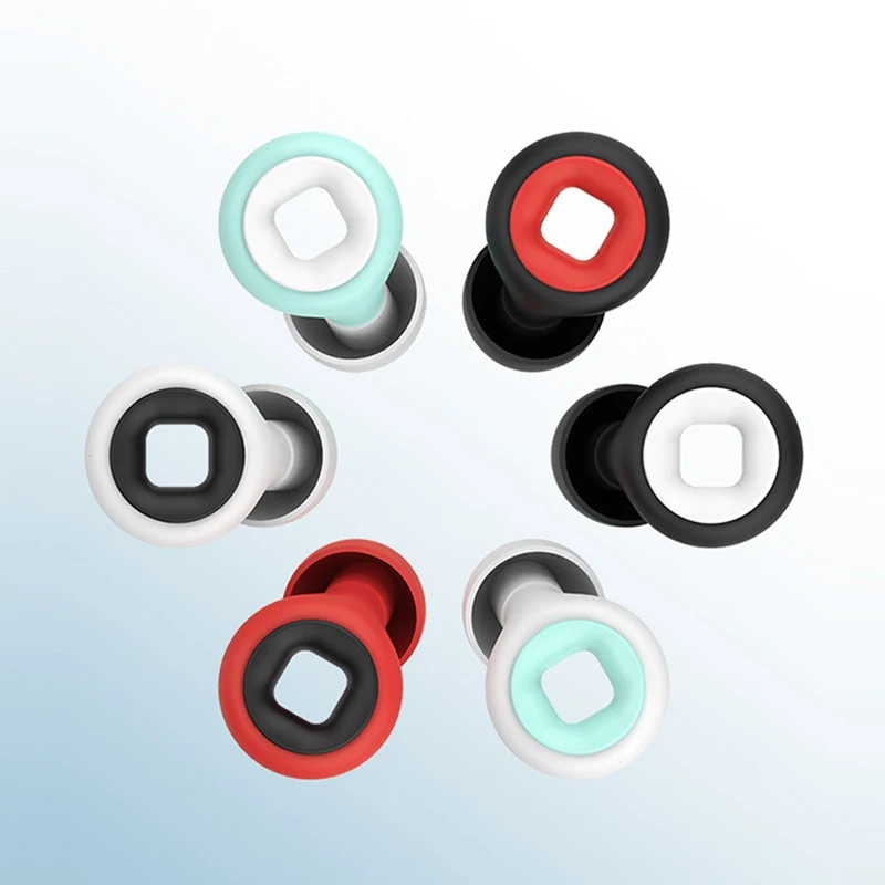 Motorcycle Noise Reduction Earplugs Anti-noise Mute Earplugs Motorcycle Equipment Sleep Soundproof Earplugs for Swimming Sleep view 4