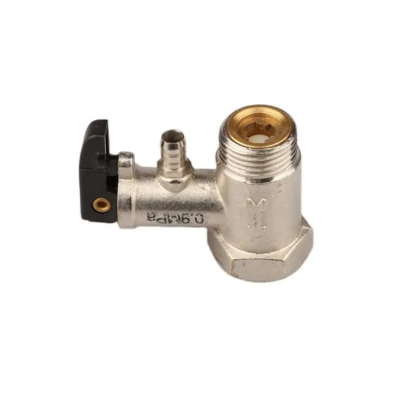 Isuotuo 0.9MPa DN15 Relief Valve Brass Black 1/2\