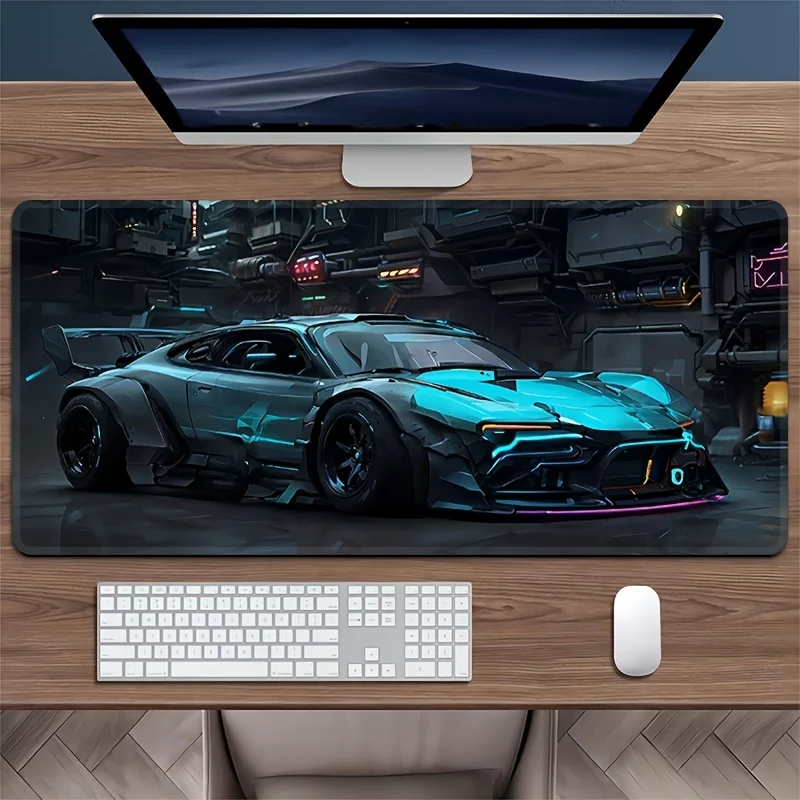

Future Automotive Design Mouse Pad Large Rubber Anti-slip Desk Accessories Mousepad for Office and Gamer Keyboard Mats Decor Mat