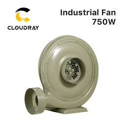 Cloudray-Souffleur d'air centrifuge, 220V, 750W, pour machine de découpe et gravure laser CO2, pression moyenne, faible bruit