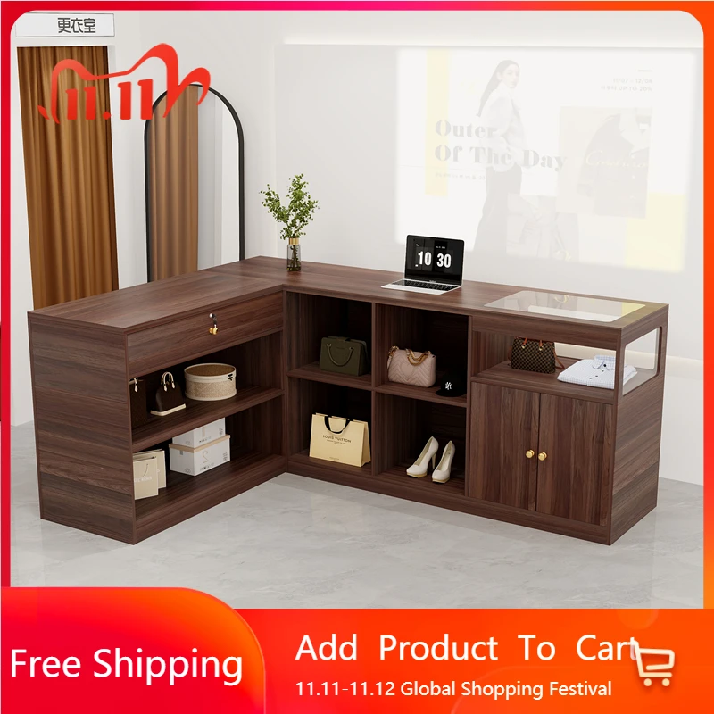 

Aesthetic Design Reception Desk Beauty Modern Simple Bar Counter Professional Dining Escritorio Para Oficina Trendy Furniture