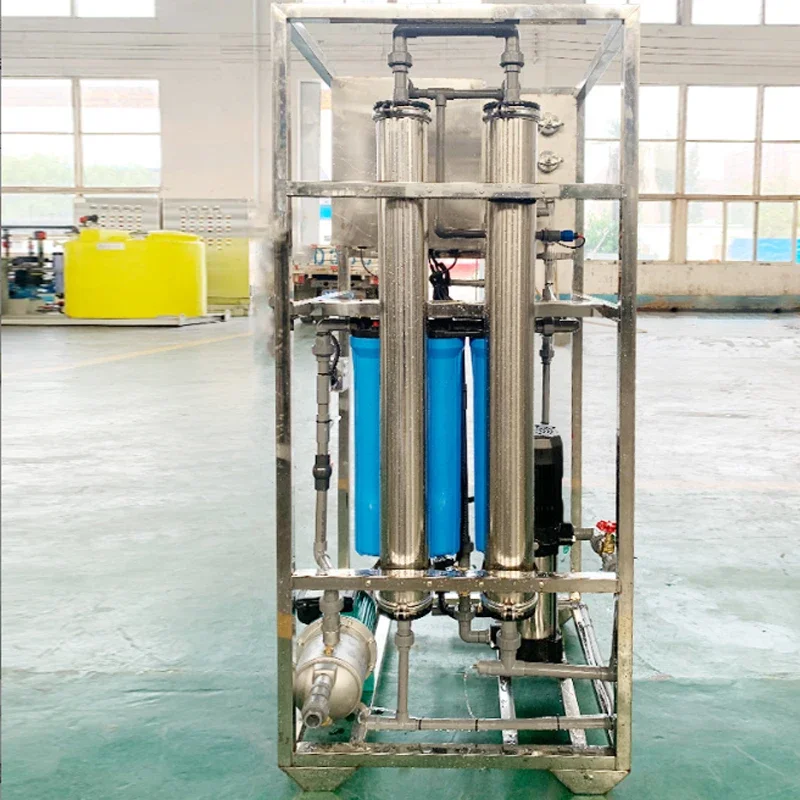 Water Filter 0.25 Ton Simple Reverse Osmosis Frame Machine Purifier Full-Automatic Water Purification Processor