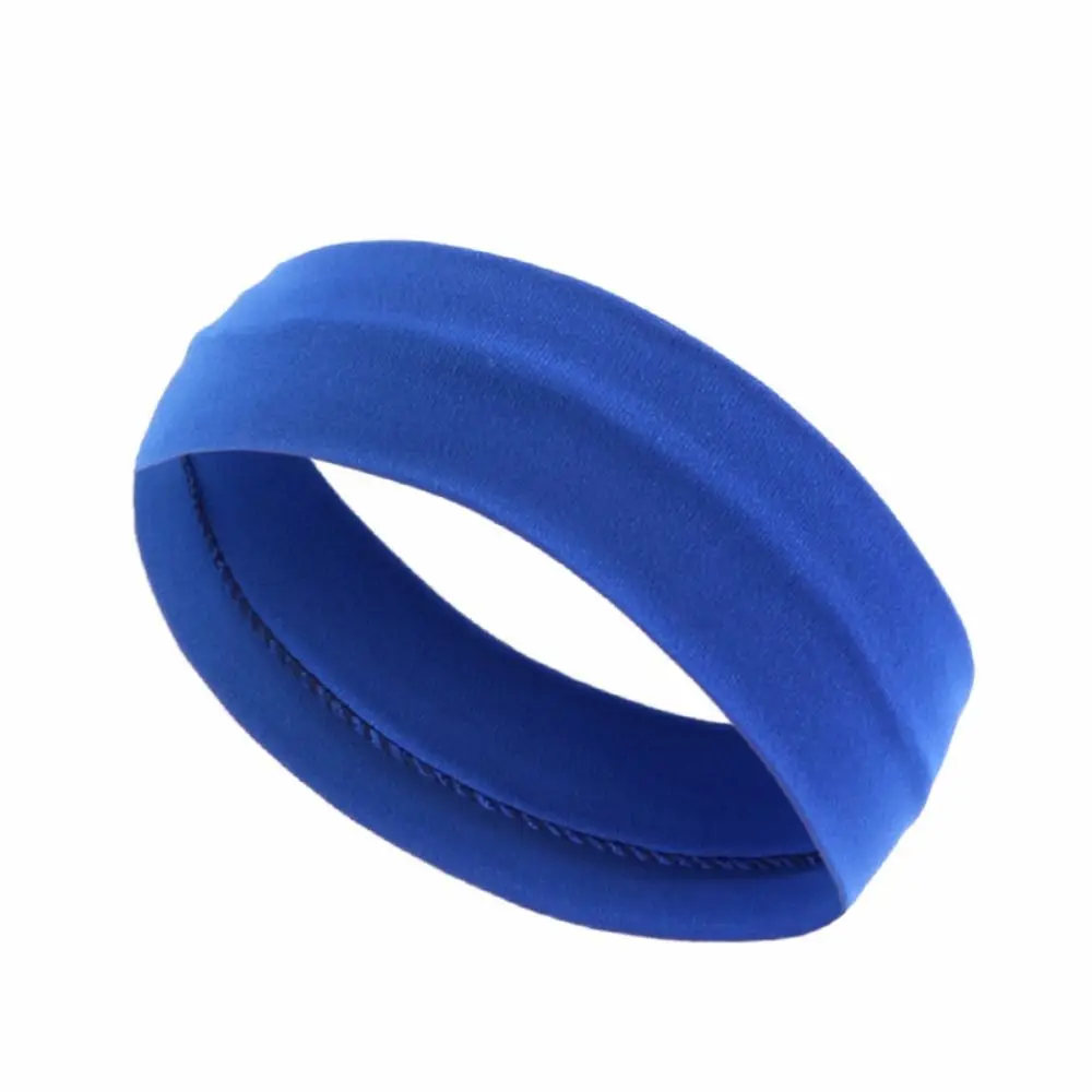 

Sports Headband Sweat-Absorbent Stretch Elastic Hair Band Pure Color Headband Non Slip Sweatbands Headband