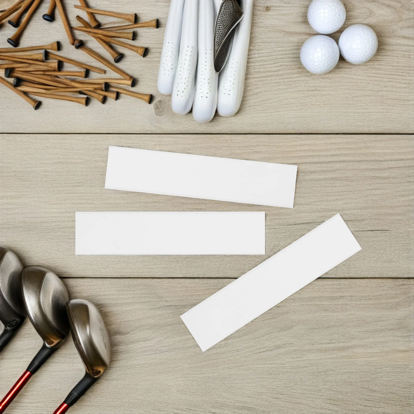 

26 Pcs Golf Grip Glue Double Sided Tape Strips Installation Replacement Regripping Kit Wrapping Damping