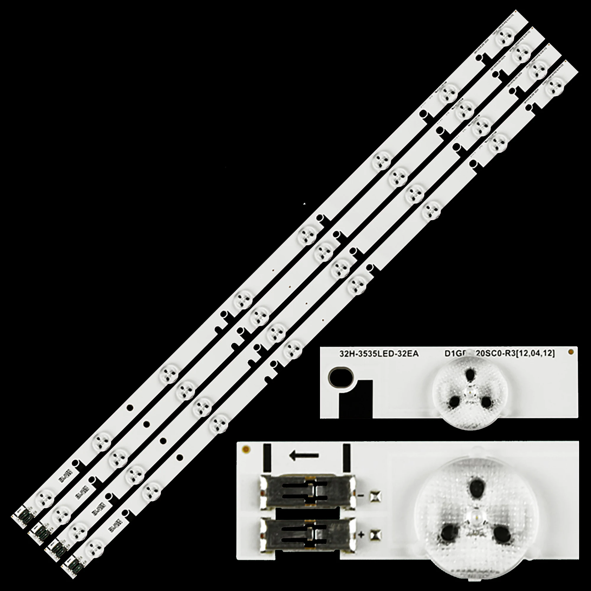 LEDバックライトストリップ,ue32eh4030w,ue32eh4000w,D1GE-320SC0-R3, BN96-24145A, D1GE-320SC0-R2,2h-35led-32ea