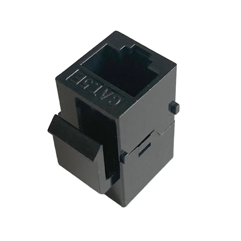 10 ชิ้น RJ45 Connector Cat6 Cat5e ตรงผ่านอะแดปเตอร์เครือข่าย Ethernet Dropsale