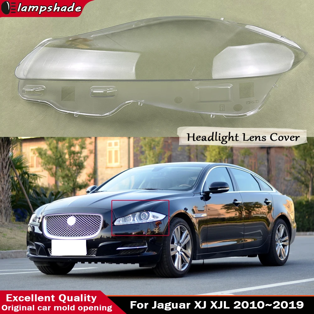 

Transparent Headlight Shell For Jaguar XJ XJL 2010-2019 Headlight Cover Lampcover Plexiglass Replace Original Lampshade