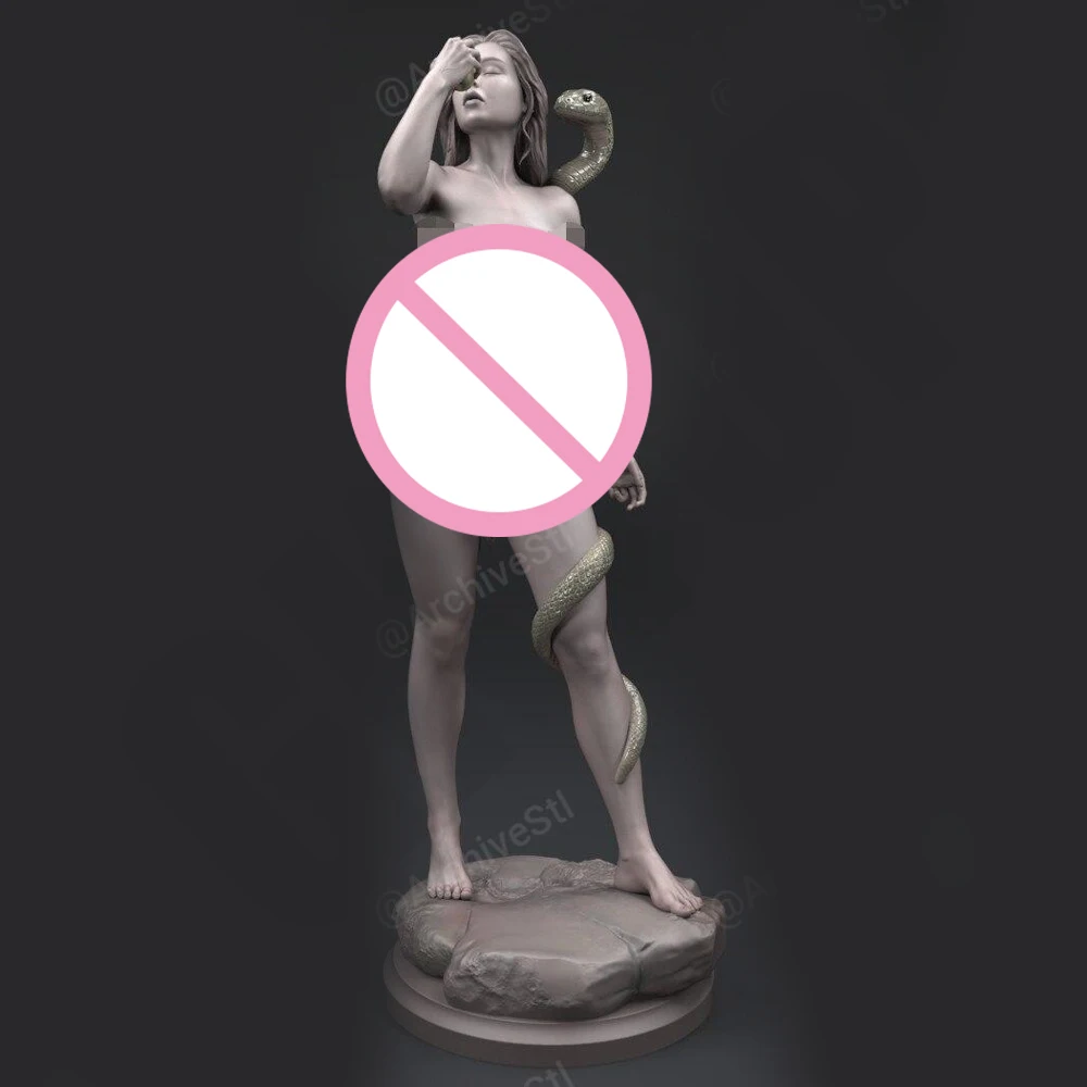 

1/24 Eve Leila Sexy Girl 3D Print Model Kit Unassembled Resin Model Figure Toy Miniature Reduction Statue Unpainted Effigy Toys