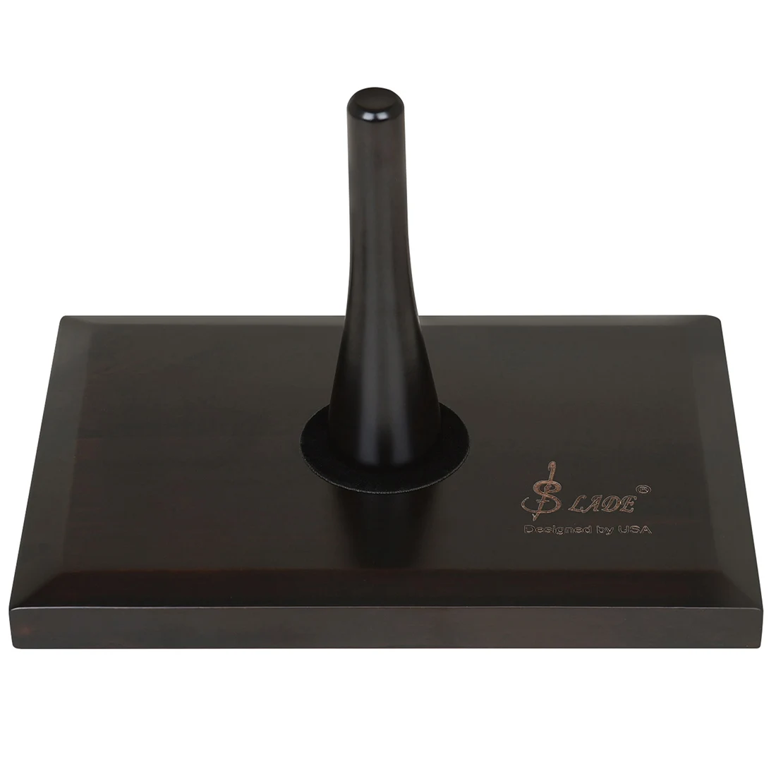 SLADE Black Oboe Stand Premium Solid Wood Oboe Holder-Anti-slip Foot Pad with Widen & Aggravate Base Oboe Instrument Parts ﻿