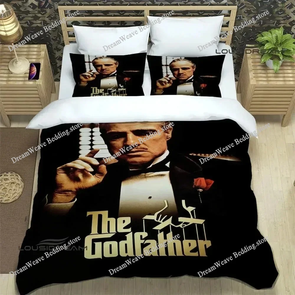 

3D Print The Godfather Printed Bedding Sets Exquisite Bed Supplies Set Bed Comforter Luxury Birthday Gift Duvet Cover Set