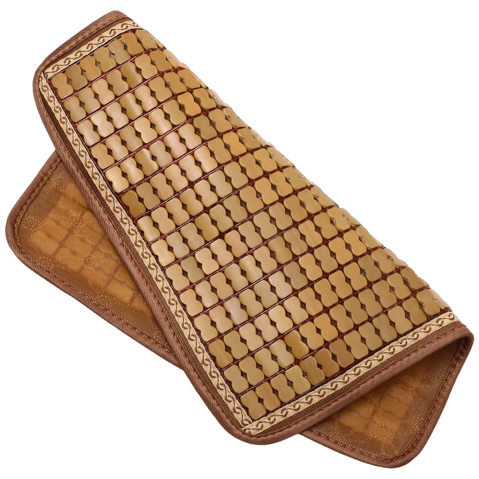 1Pcs Bamboo Cooling Seat Mat Soft Dry Comfortable Cushion for Sofa Office Chair Car Promotes Circulation Cooling Sofa Mat