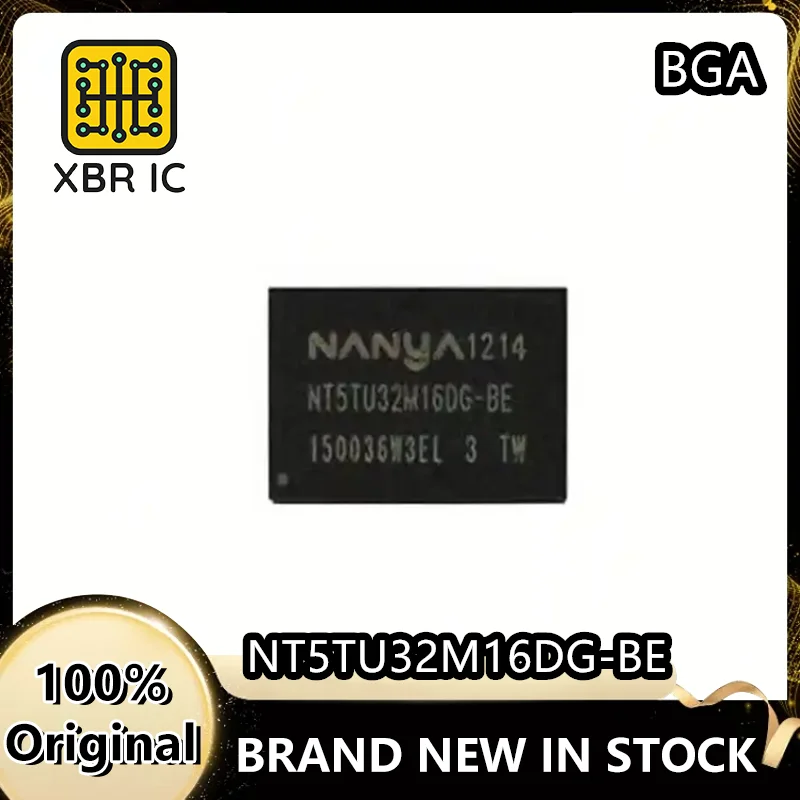 

(10/30 pieces) NT5TU32M16DG-BE NT5TU32M16 512Mb BGA DDR2 memory chip Brand new authentic spot delivery fast