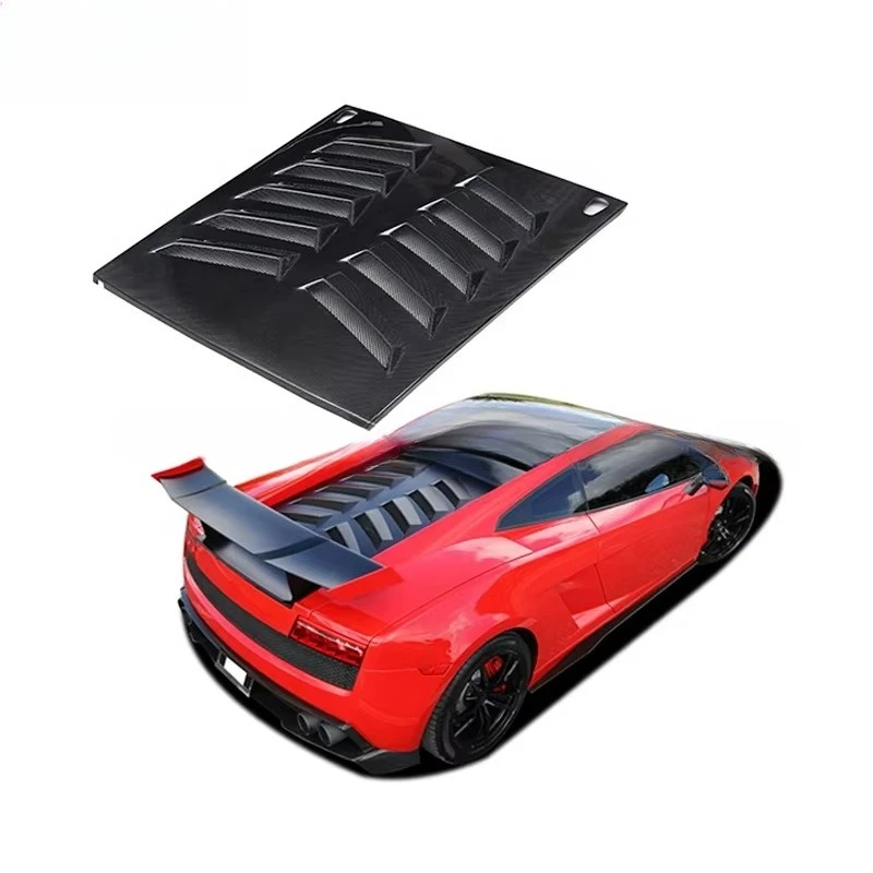 

Rz Style Car Bonnet Hood Rear Engine Cover Tailgate Vent for Gallardo Lp560 Lp550 Model