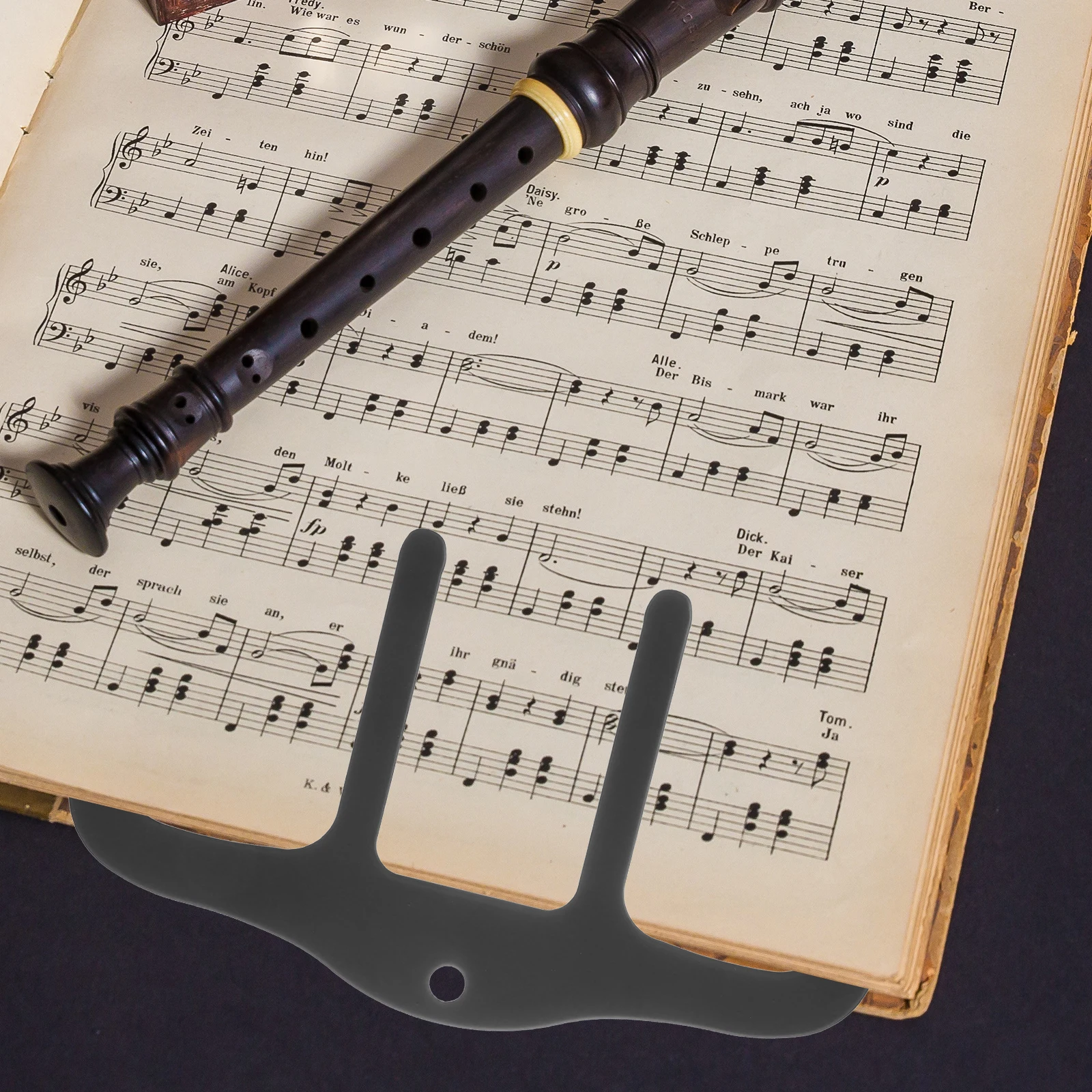 

Music M-type Spectral Clip Guitar Holder Book Page Metal Paper Clips Musical Notes
