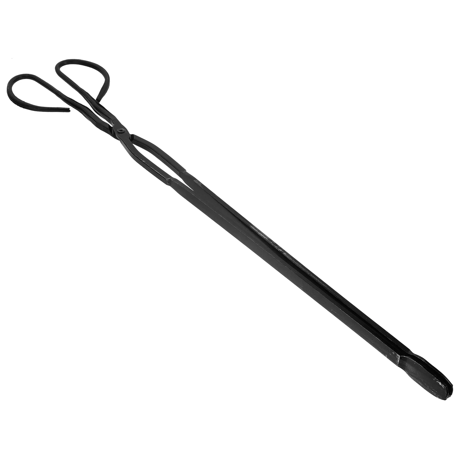 Hardwood Charcoal Log Grabber Tweezers Fire Pit Tools Home Fireplace Charcoal Clip Kitchen Tongs Iron