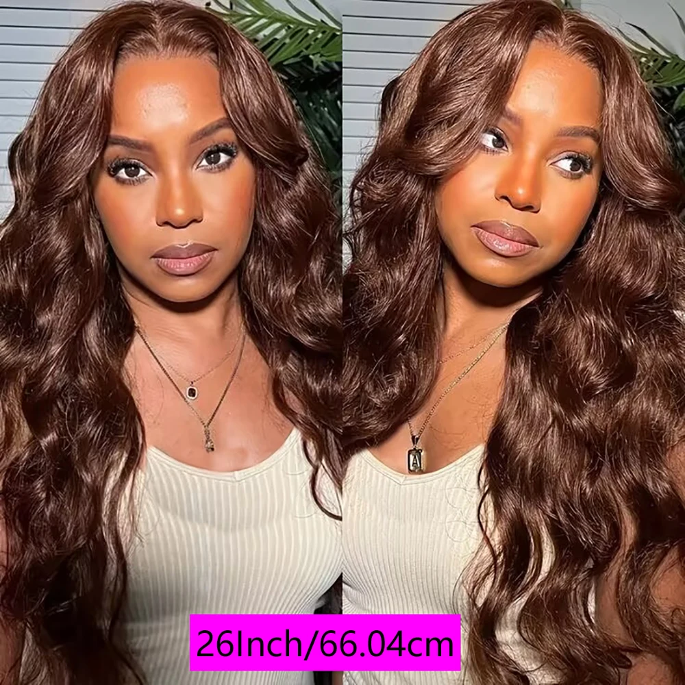 13X4 Brown Body Wav…