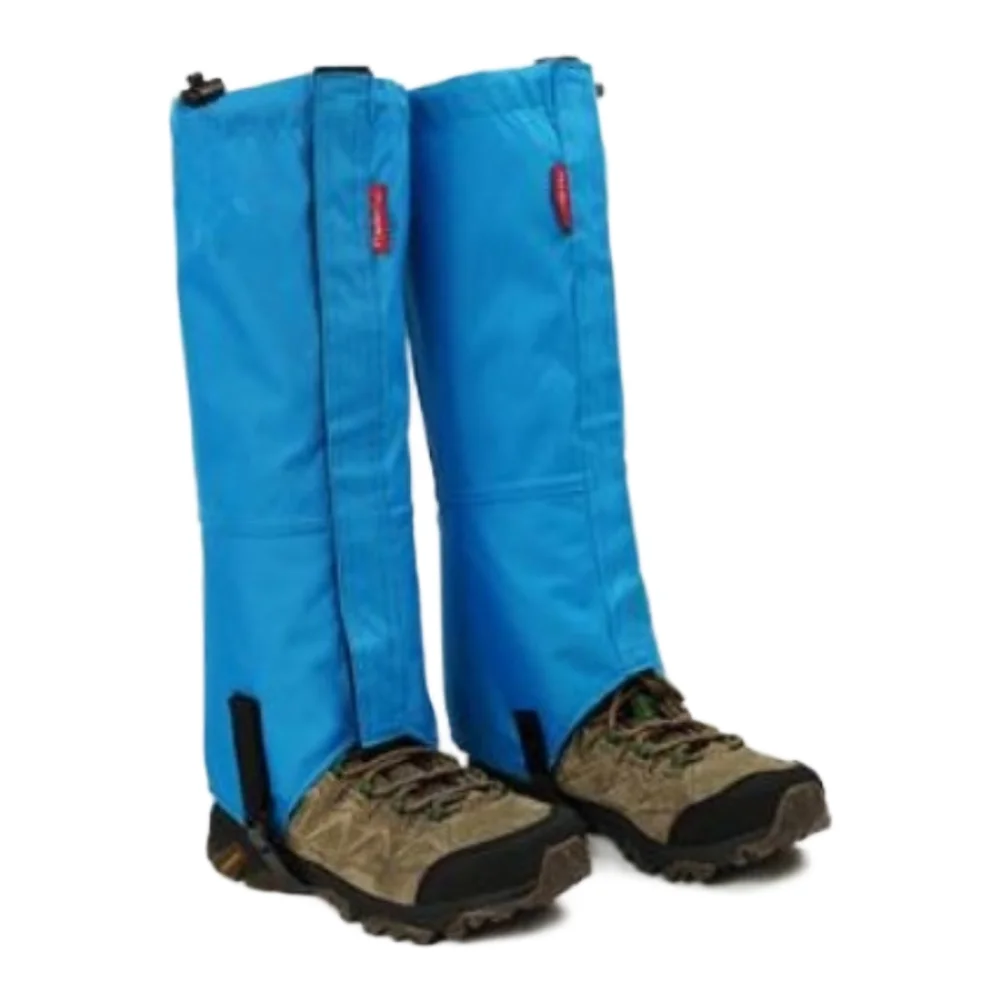 Skiing Shin Protectors Snow Boot Covers For Winter Sports Adjustable Outdoor Gaiters Abrasive Condition Resistant