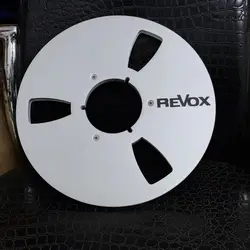 Revox Open Reel Audio Tape, Vazio, Nab Hub, Gravadores Reel-to-Reel com Disco, Novos Acessórios de Alumínio, 1, 4, 10, 5 Polegada