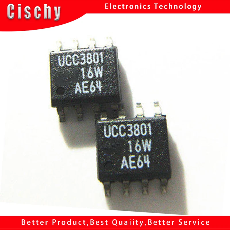 

10PCS UCC3808D-1 SOP8 UCC3808D-2 SOP-8 UCC3808