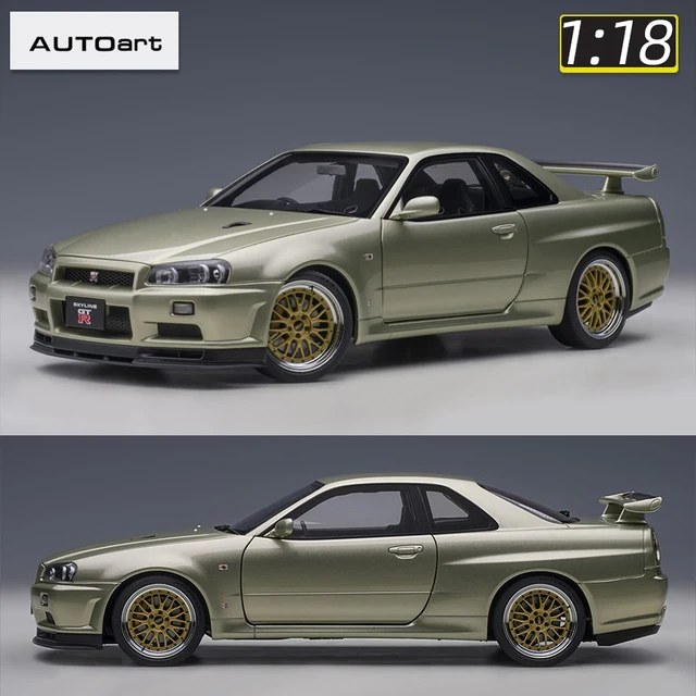 AUTOart 1:18 for Nissan R34 NISMO GT-R Z-TUNE Car model static