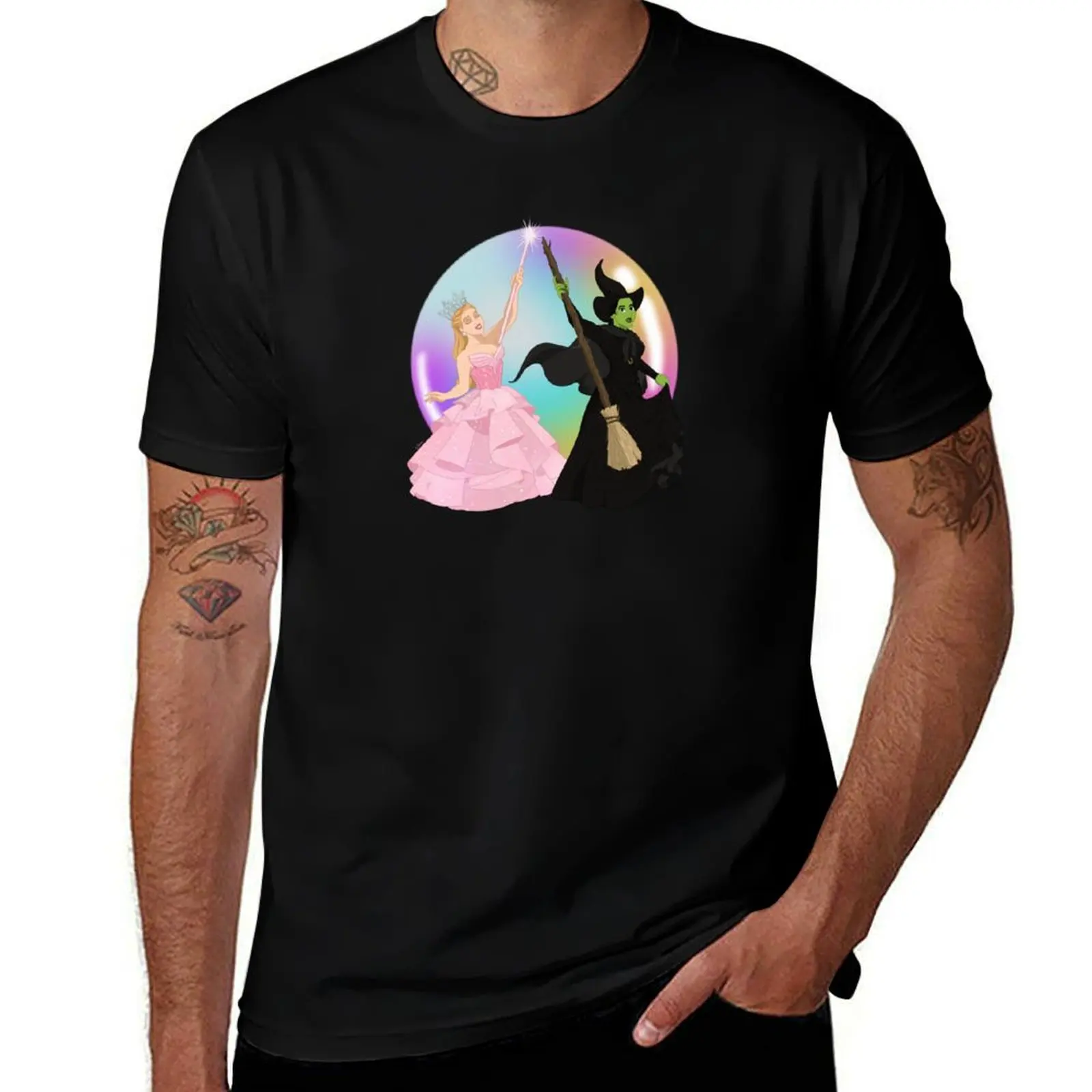

Wicked man for graphic and Glinda shirt 100 percent Elphaba cotton t t T-Shirt shirts t T-Shirt shirts funny man man