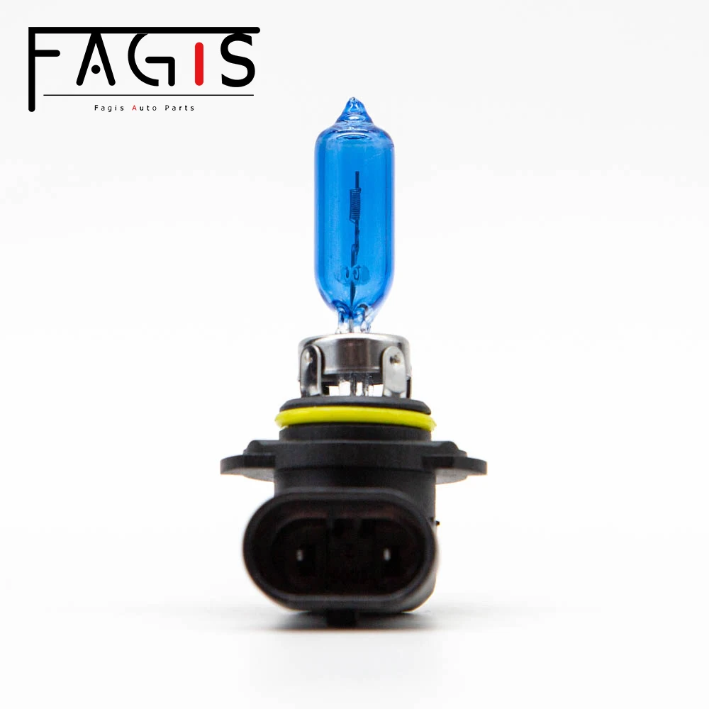 Fagis 2 pièces 9005 Hb3 12V 65W bleu Super blanc 4800K phare automatique antibrouillard lumière de voiture ampoule halogène