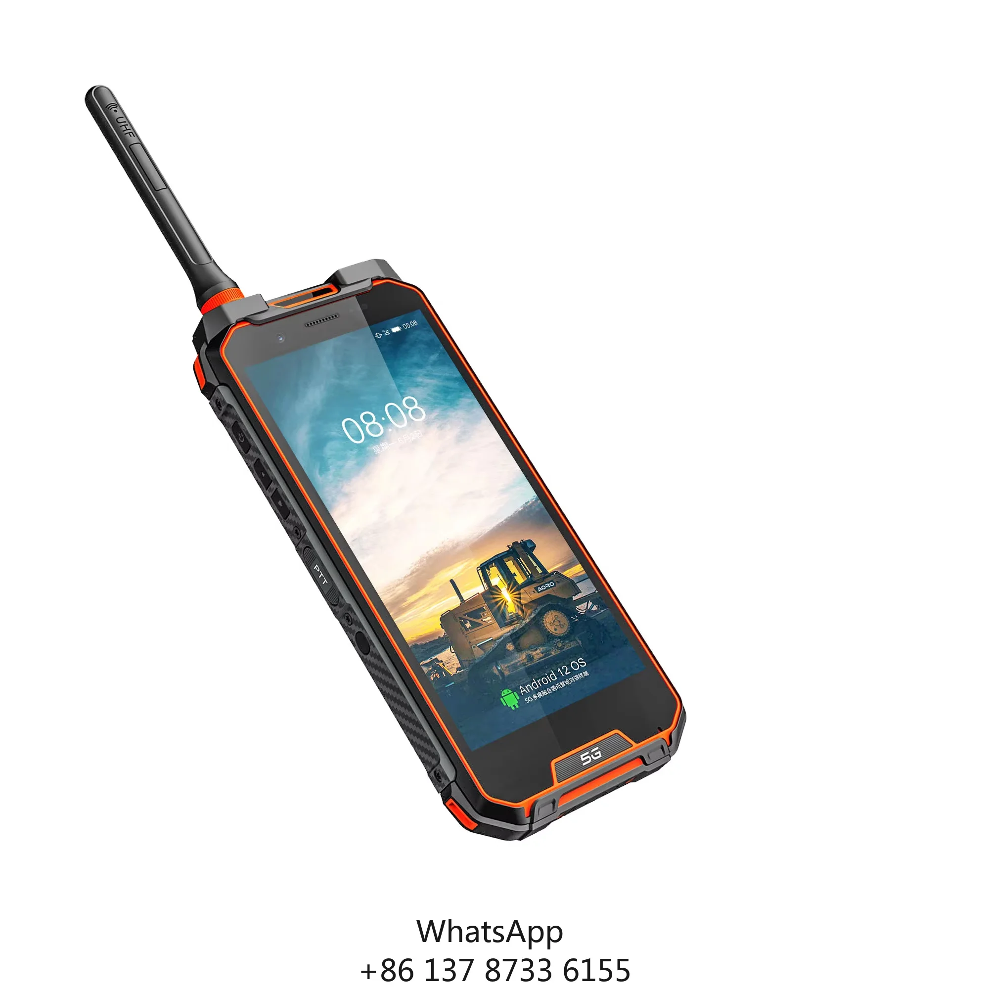 Channel Aoro M5-5G 5G Network Wakie Talkie Long Range Radio Dmr Poc Talki Walkie PTT Two Way Walkie Talkie 5km