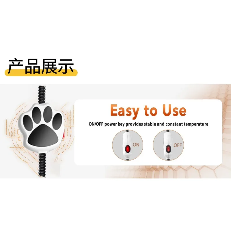 Tappetino riscaldato per animali domestici, letto per gatti impermeabile a temperatura costante, scaldasalviette per cani, coperta elettrica, cuscino riscaldante per gatti, cani, inverno