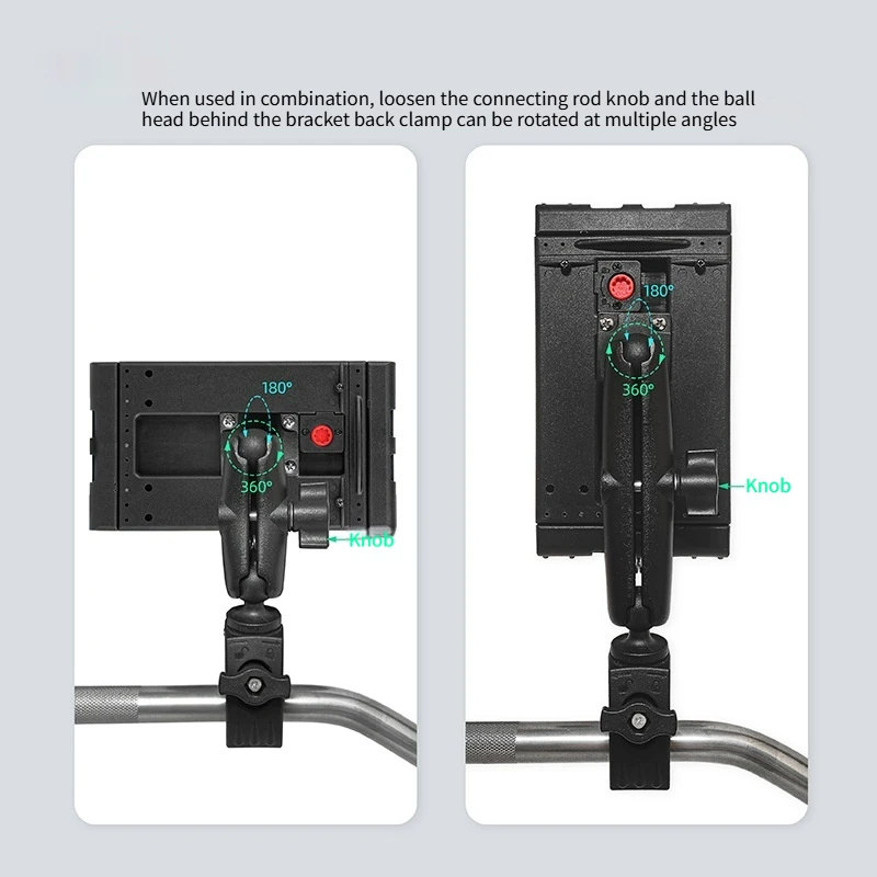 Rugged Tablet Holder Mount Ipad Dock Universal for Ipad Air Mini Pro GETAC T800 with Ball Base compatible with Ram Mount