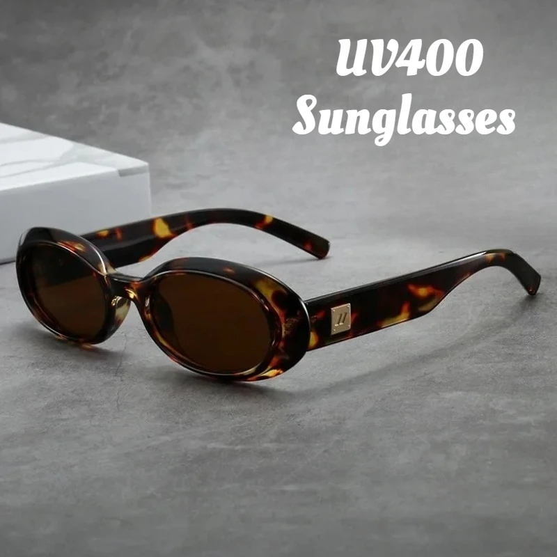 

2025 Fashion Small Frame Oval Sunglasses for Women Modern Era Senior Sense Photo Sun Glasse UV Protection Outdoor Travel Goggles
