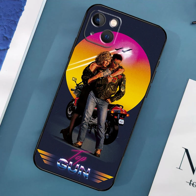 Top-Gun Maverick Movie Case For iPhone 16 14 13 12 11 Pro Max XS X XR Plus 12 13 Mini Cover Shell