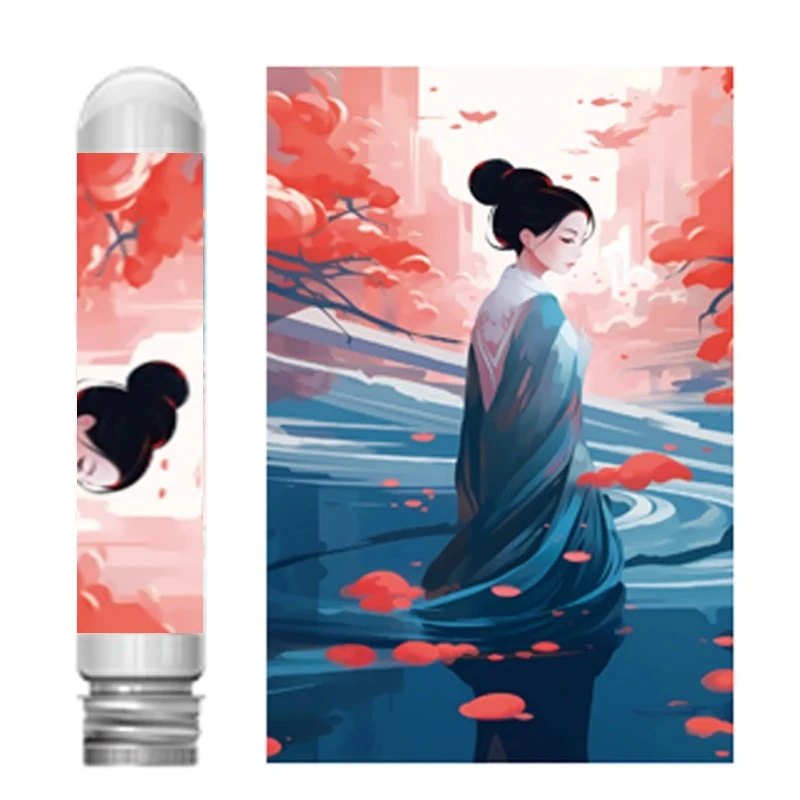 150PCS Mini Test Tube Blossom Fall Cartoons Difficult Jigsaw Puzzle for Adult Decompression Toys Game Family Educational Toys