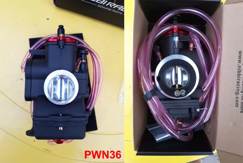NIBBI 2T Motorcycle PWN 34mm/36mm/38mm/40mm Carburetors for Racing off-road Motor 250cc~300cc Engine YamahaKTM Carburetor