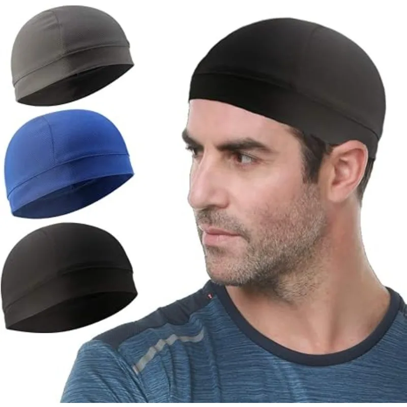 Fast Drying Breathable Riding Protective Small Cloth Cap Motorcycle Helmet Liner Universal for Outdoor Sports Helmet Accessories