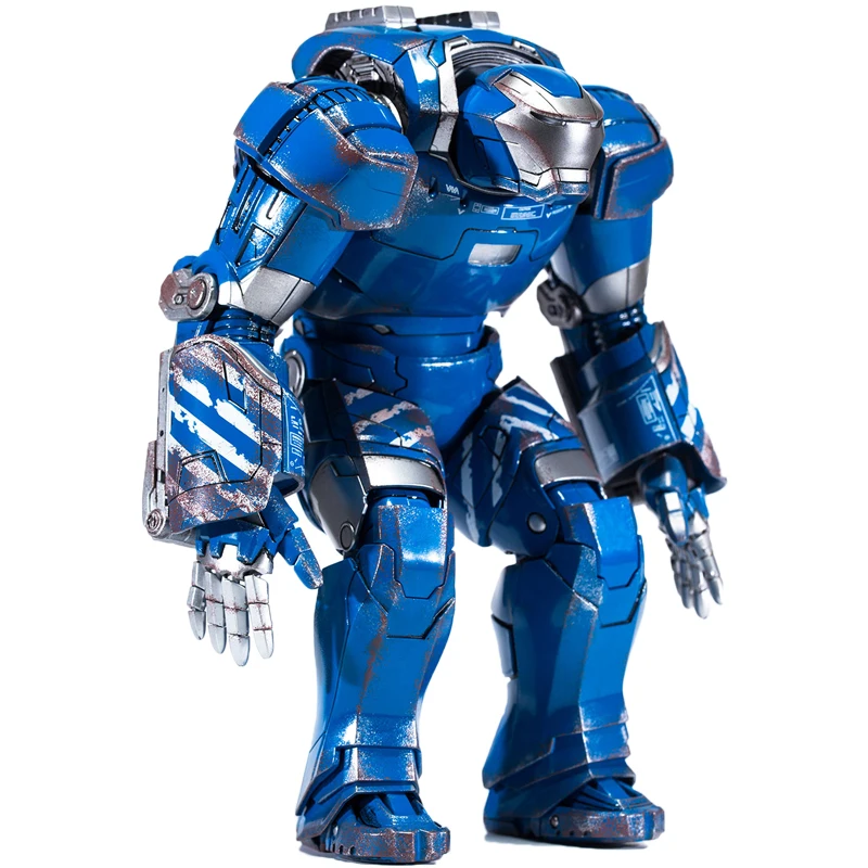 Marvel 1/12 Ultra Lega CS Iron Man 3 MK38 Igo Metallo Luminoso Action Figure Da Collezione Giocattolo Modello Avengers Endgame Iron Man