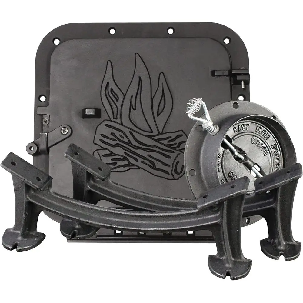 

Portable Barrel Camp Stove Kit with 2000 BTU Output