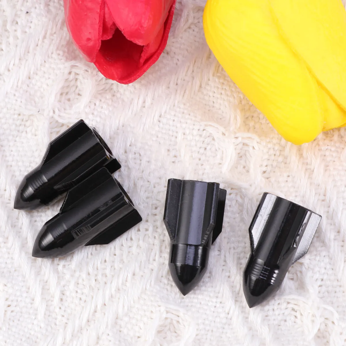 4Pcs Car Tire Valve Caps Aluminum Alloy Durable Leak Proof Dust Cover for Vehicles Trucks Pickups Tyre Cap Car Tyre Cap
