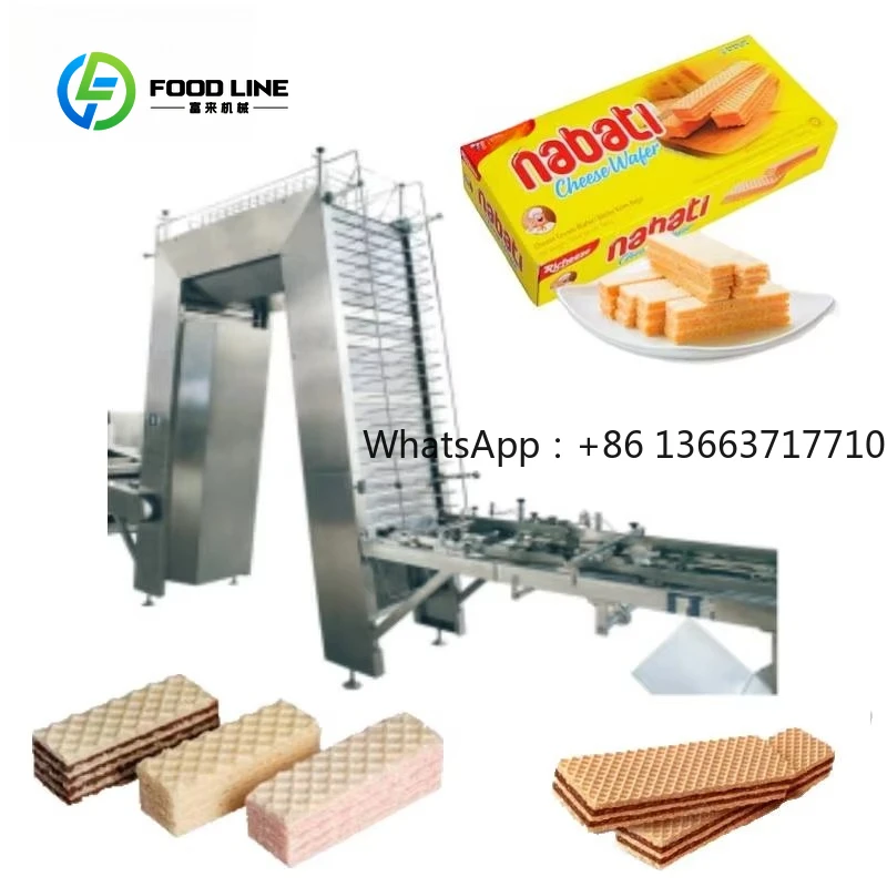 Customized Full-Automatic Wafer Biscuit Production Line - High-Speed Efficiency Hot Sale High Quality Factory Equipment
