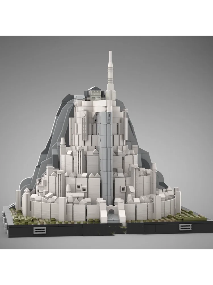 MOC 1929PCS The White City Building Blocks Set, Exquisite Detail Reproduction, Family Fun, Start Your Architectural Art Journey