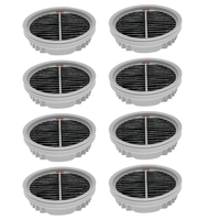 8 PCS HEPA Filter Washable For Xiaomi Roidmi X20 / X30 / X30 / S2 / F8 Storm Pro Wireless Vacuum Cleaner