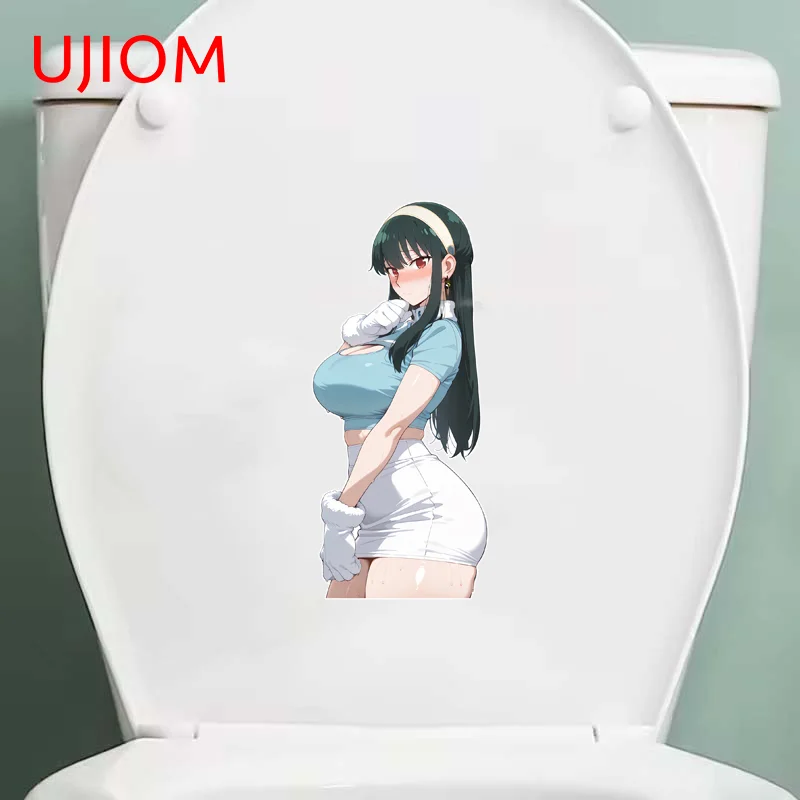 UJIOM Pretty Yor Forger Sexy Anime Wall Sticker Alluring Anime Air Conditioner Trunk Decals Funny Home Decoration Accessories