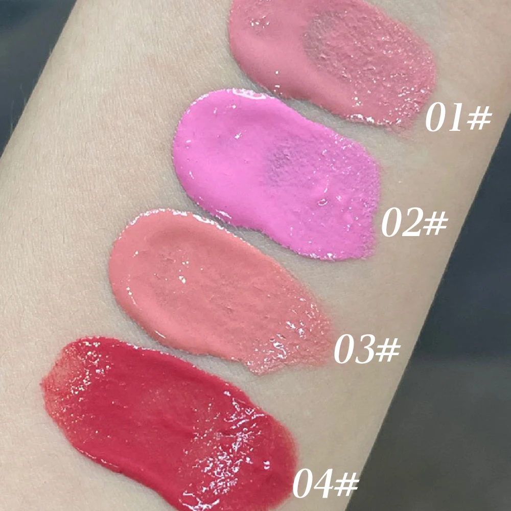 4 ألوان أحمر الخدود السائل المضغوط أحمر الخدود ترطيب اللون تعزيز الوجه عيون الشفاه ماكياج المرأة خلق كريم أحمر الخدود