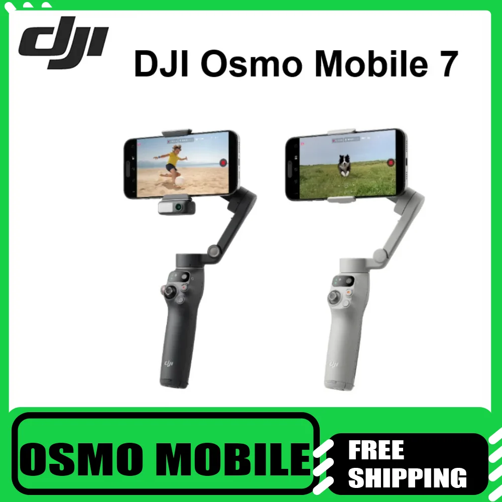 

DJI Osmo Mobile 7 Osmo Mobile 7P Стабилизатор подвеса для смартфона, 3-осевой подвес для мобильного телефона Оригинальный бренд NewI