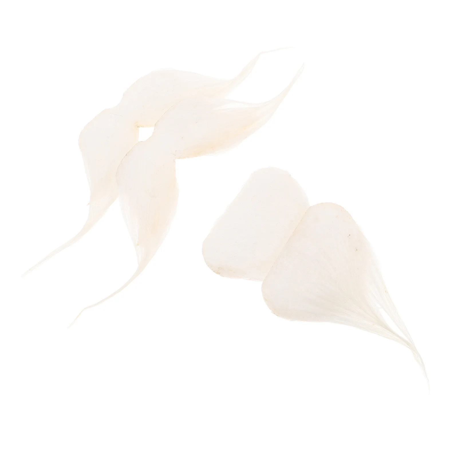 2 مجموعات مضحك وهمية اللحية الأبيض اللحية والشارب مجموعة واقعية هالوين الوجه الشعر حزب الدعامة للرجل العجوز زي الجد اللباس